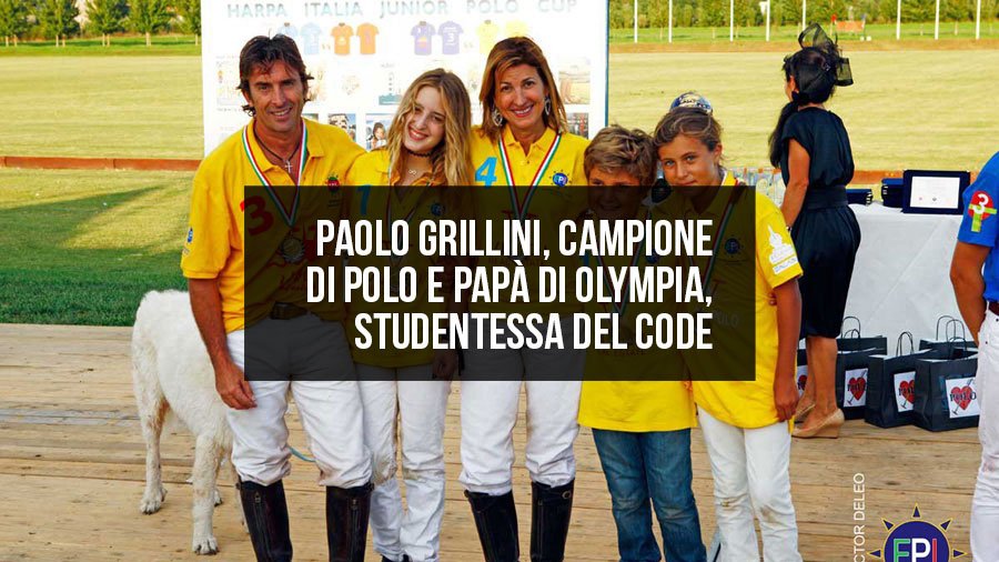 Paolo Grillini, campione di Polo