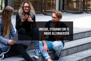 UniCODE, studiamo con te anche all’università UniCODE, studiamo con te anche all’università